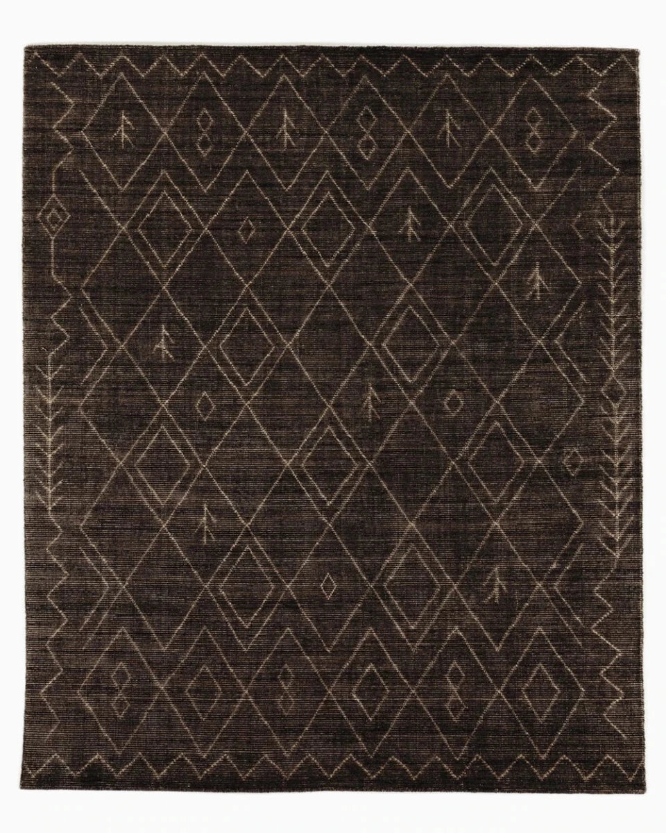Nador Moroccan Hand Knotted Rug