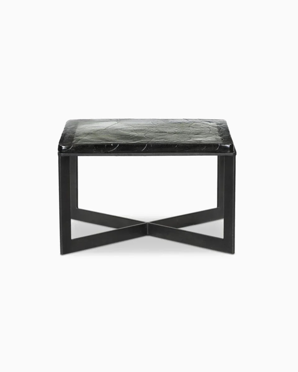 Lennie Cast Glass Bunching Table
