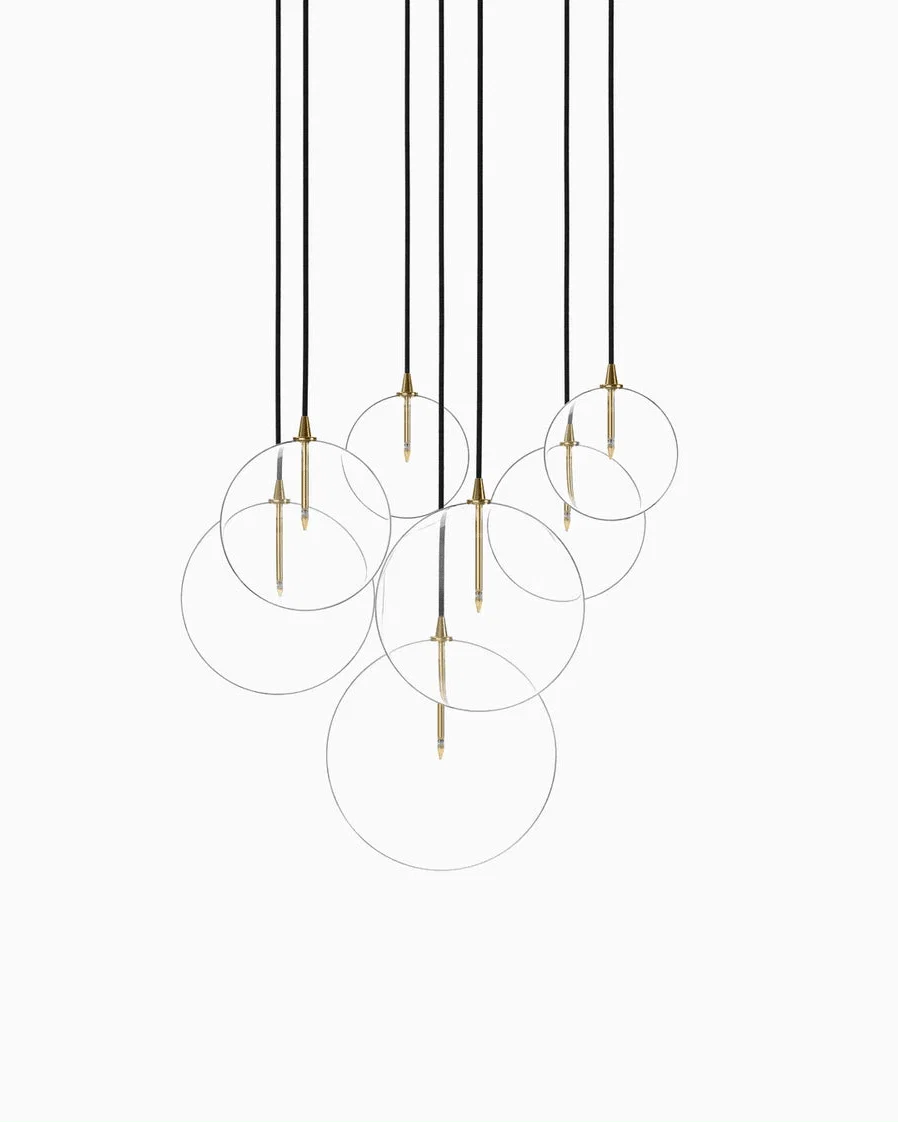Cluster 7 Mix Chandelier