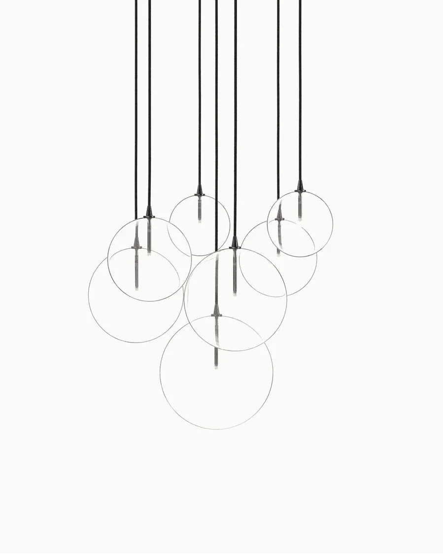 Cluster 7 Mix Chandelier