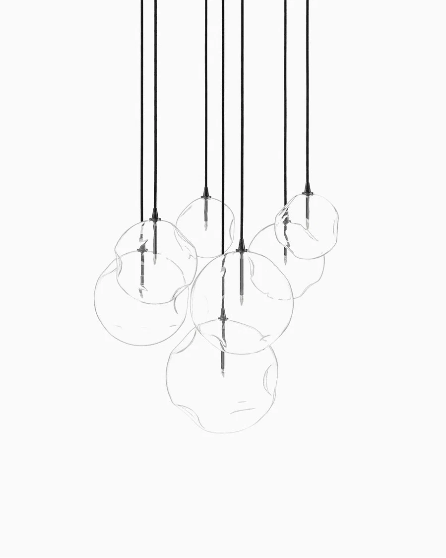 Cluster 7 Mix Chandelier