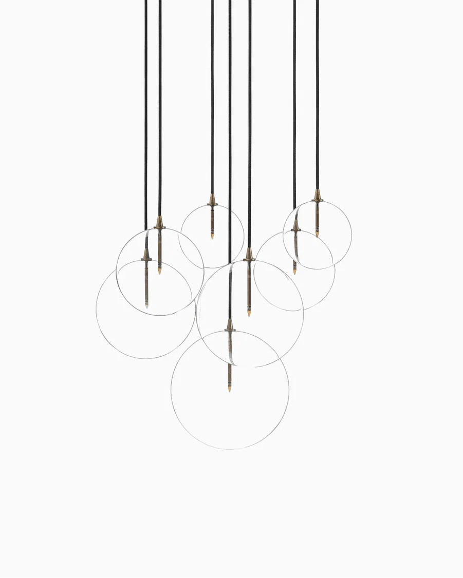 Cluster 7 Mix Chandelier