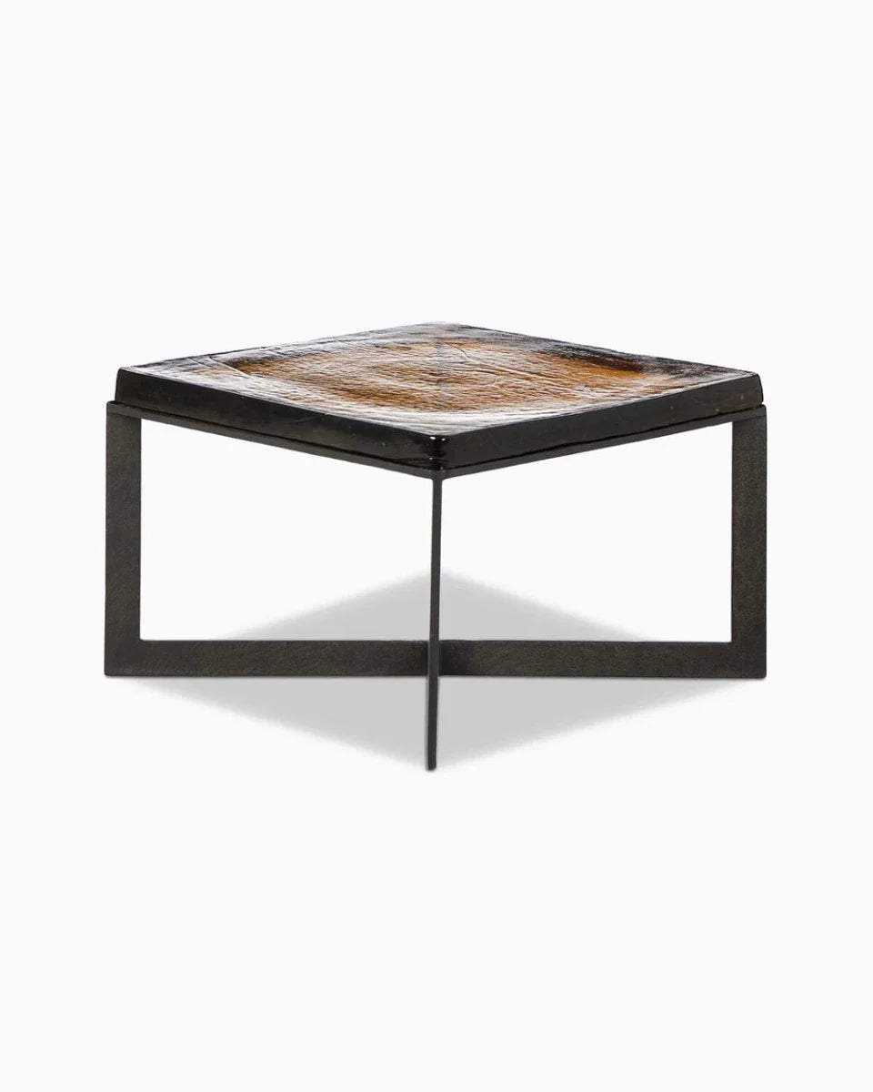 Lennie Cast Glass Bunching Table