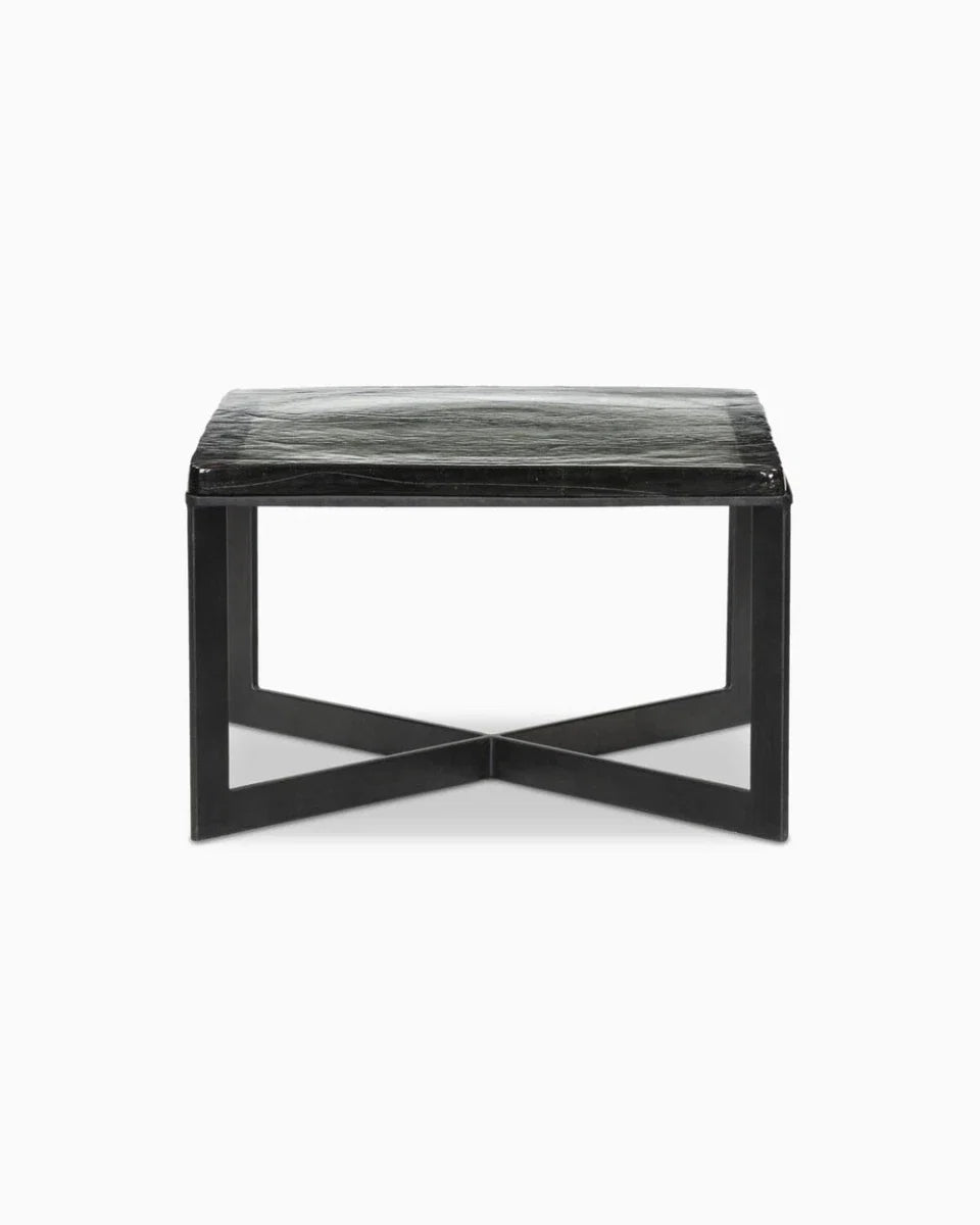 Lennie Cast Glass Bunching Table