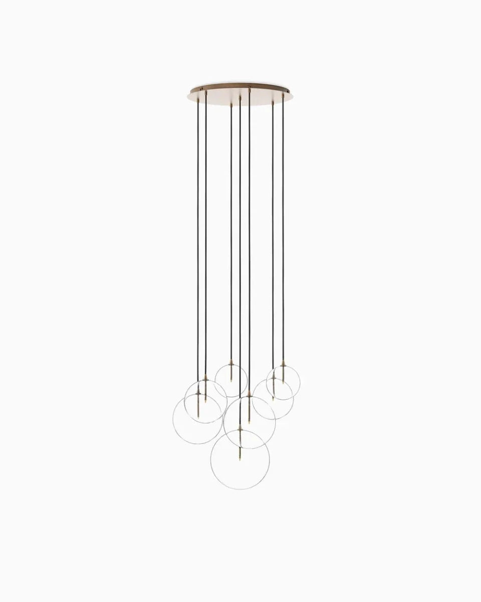 Cluster 7 Mix Chandelier
