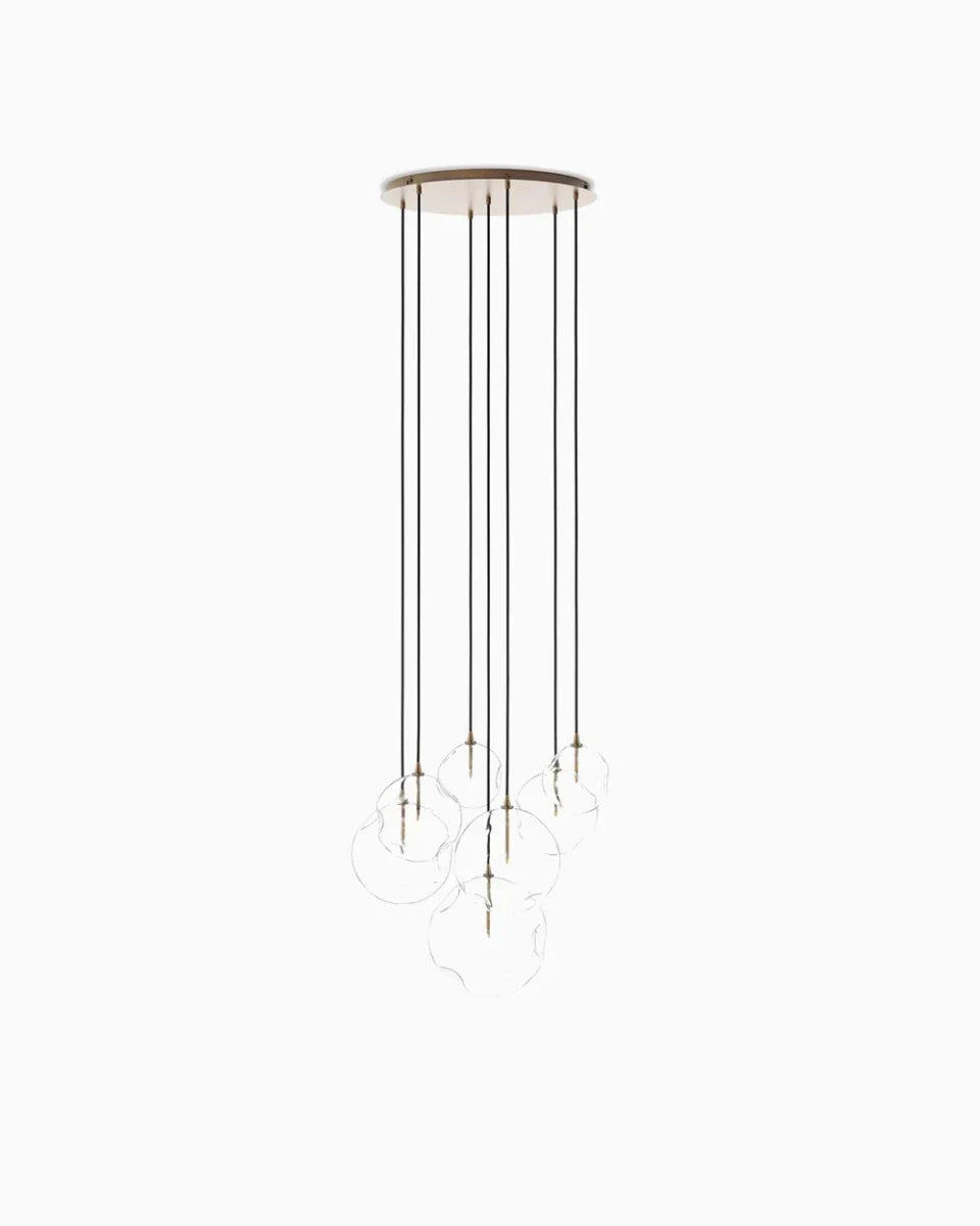 Cluster 7 Mix Chandelier