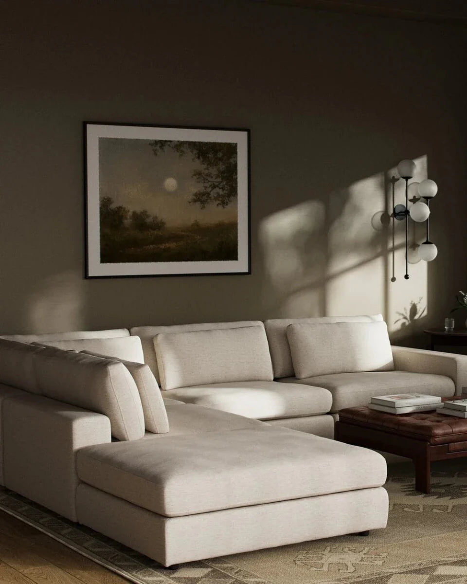 Bloor 4-Piece Sectional W/ Ottoman