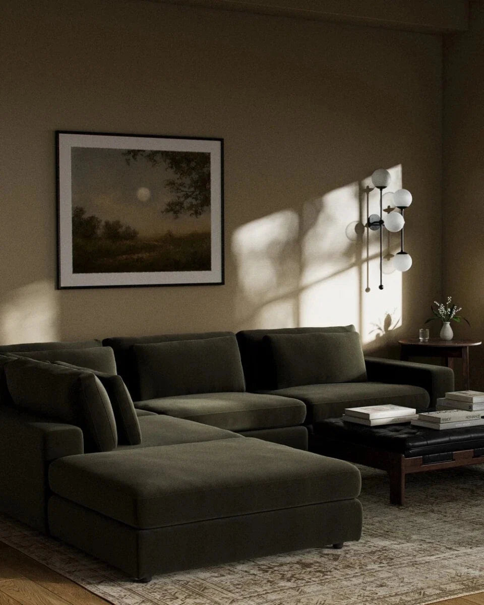 Bloor 4-Piece Sectional W/ Ottoman