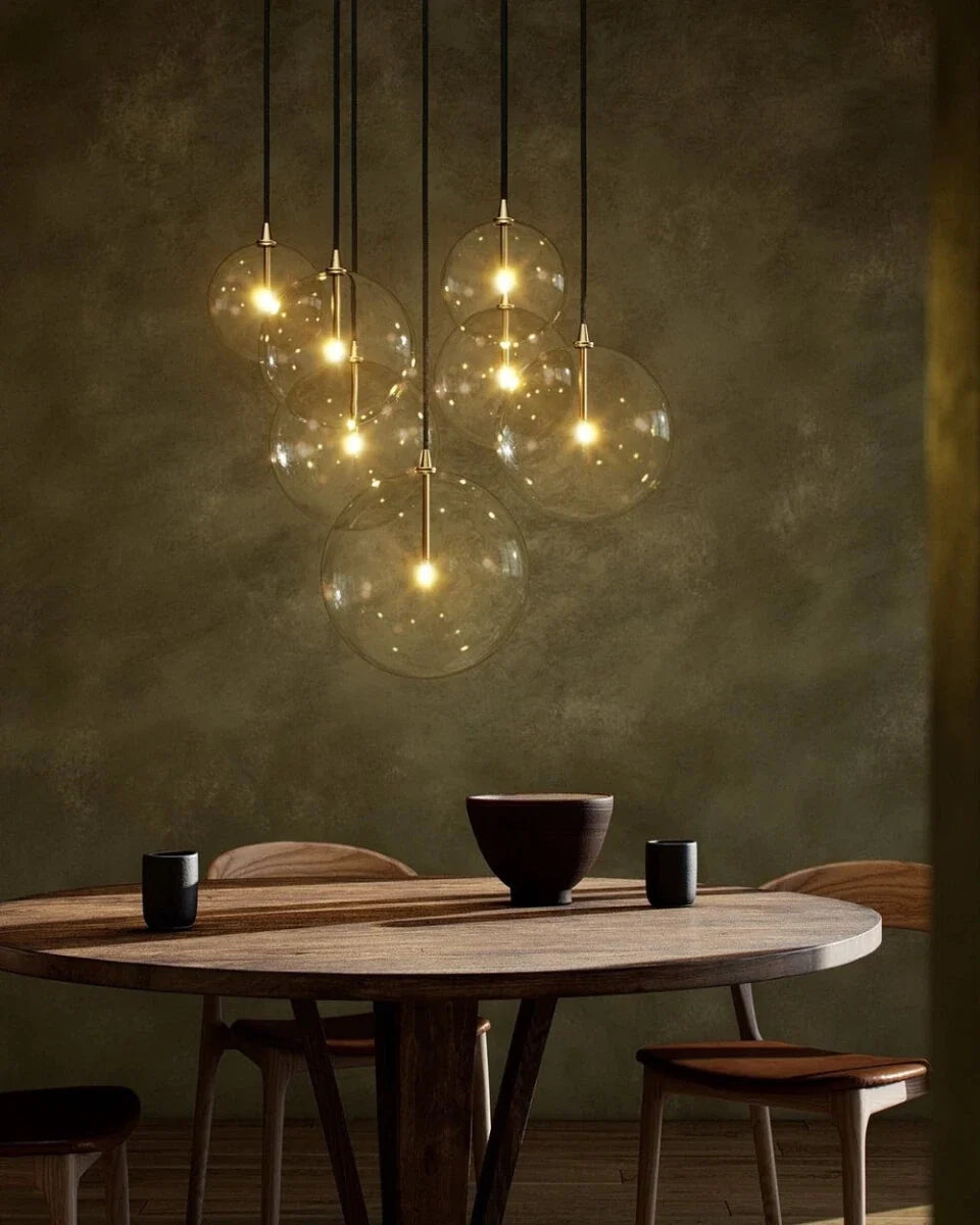 Cluster 7 Mix Chandelier