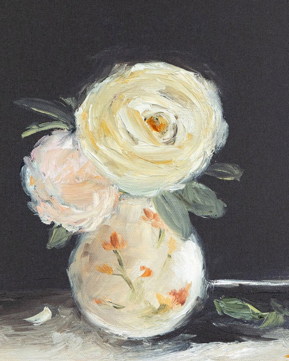 Flowers In Vase by Shaina Page