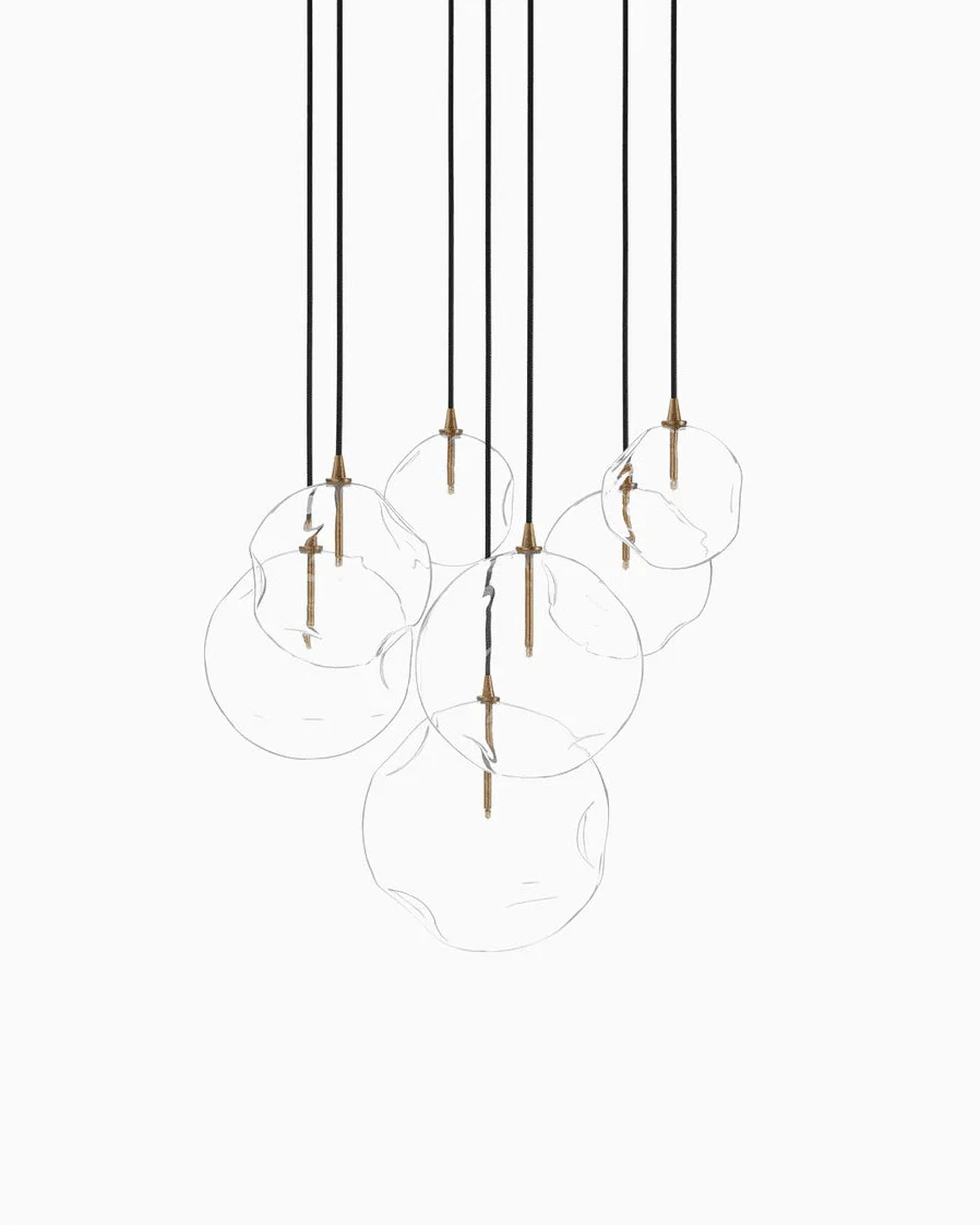 Cluster 7 Mix Chandelier
