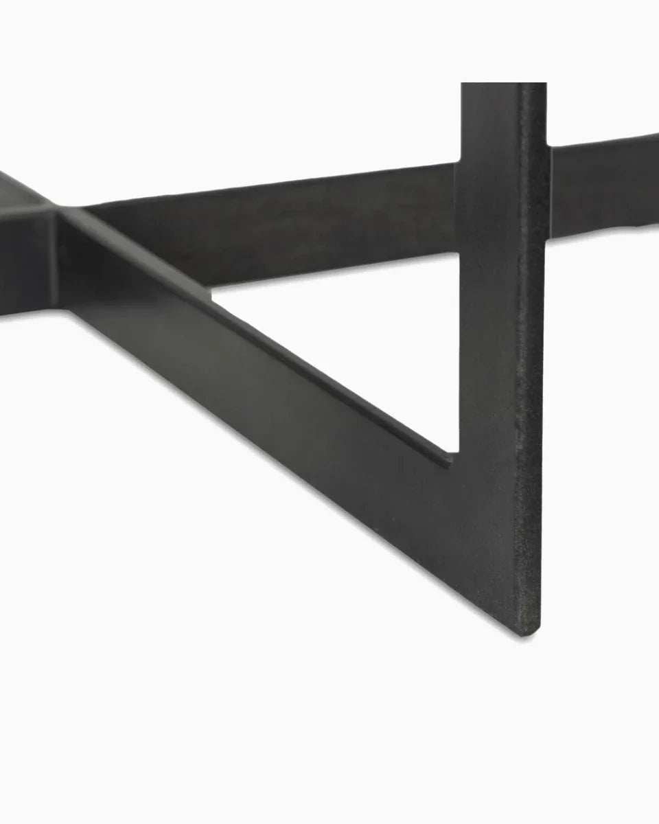 Lennie Cast Glass Bunching Table
