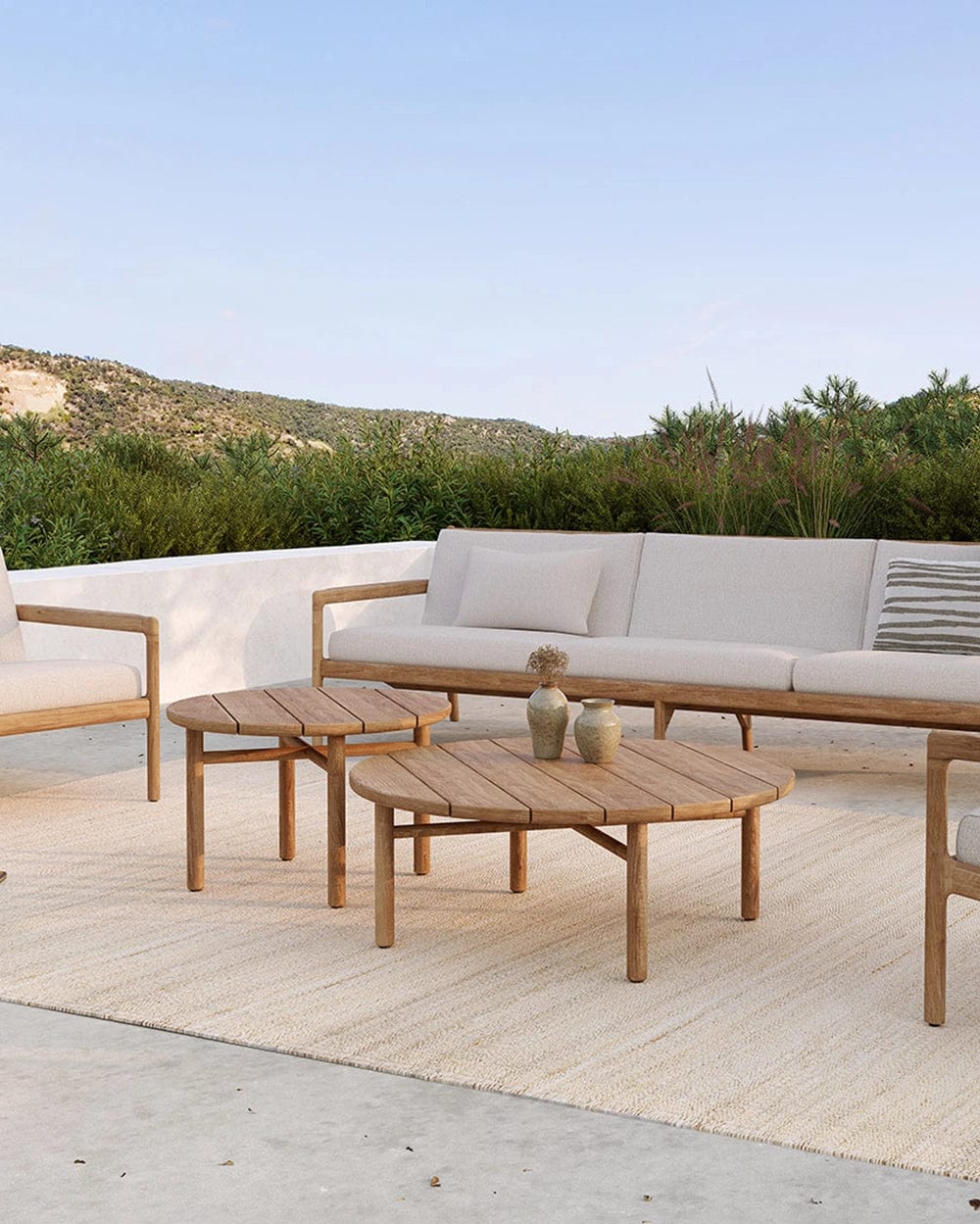 Boucle Outdoor Pillows