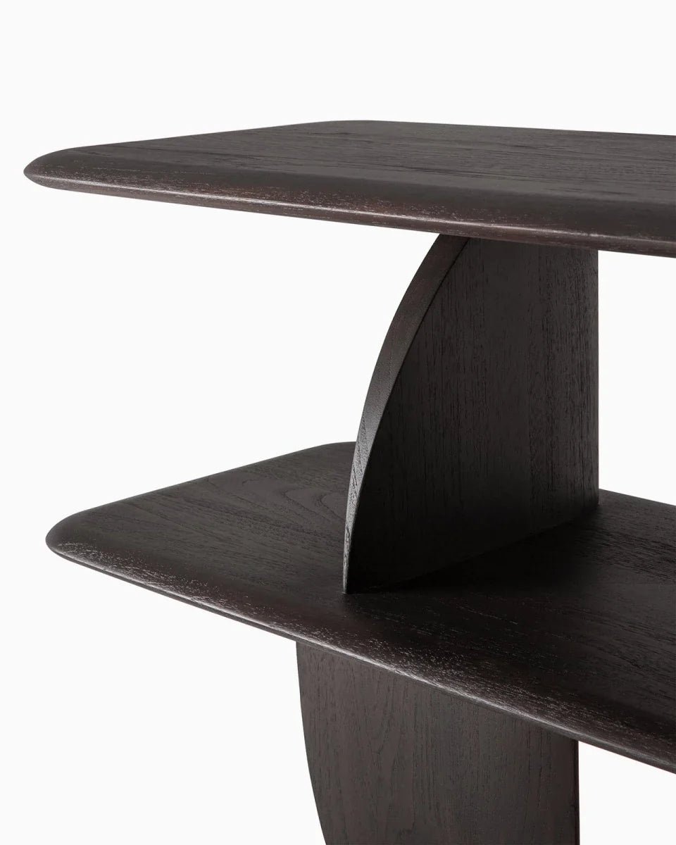 Geometric Sofa Console