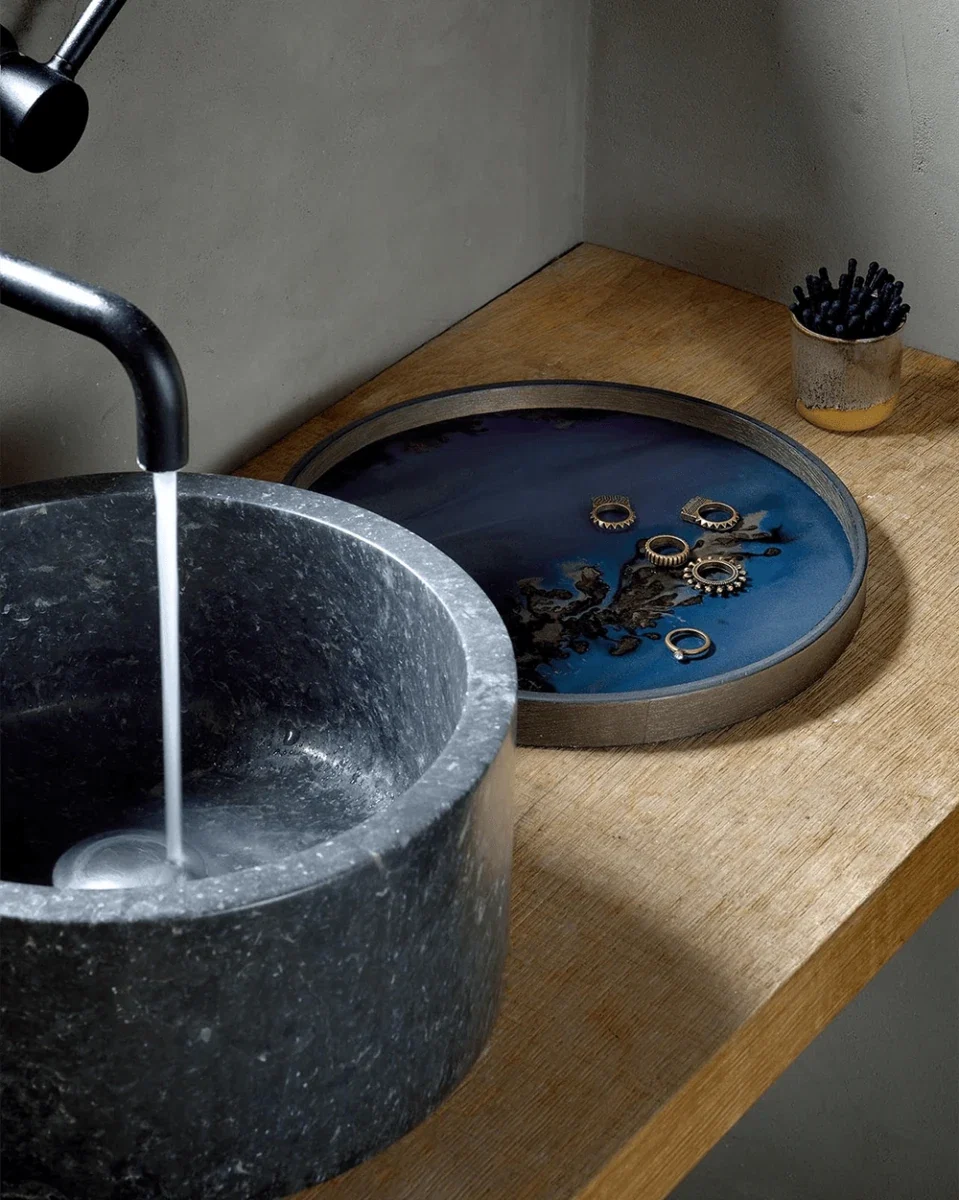 Organic Valet Round Tray