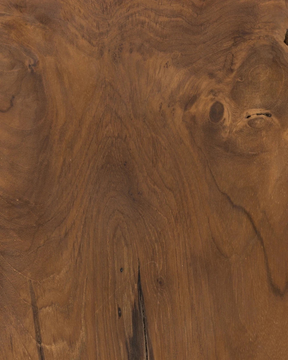 Teak Square Stool