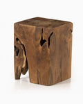 Teak Square Stool