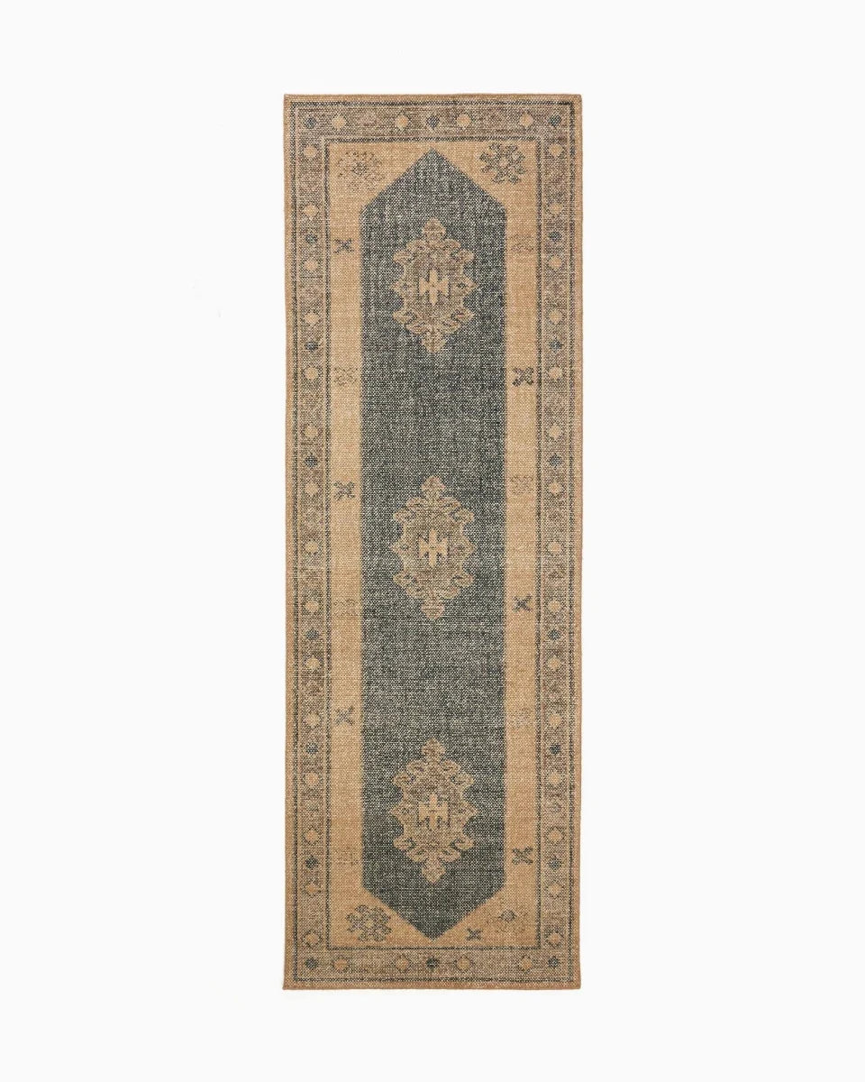 Samsa Hand Knotted Runner Rug