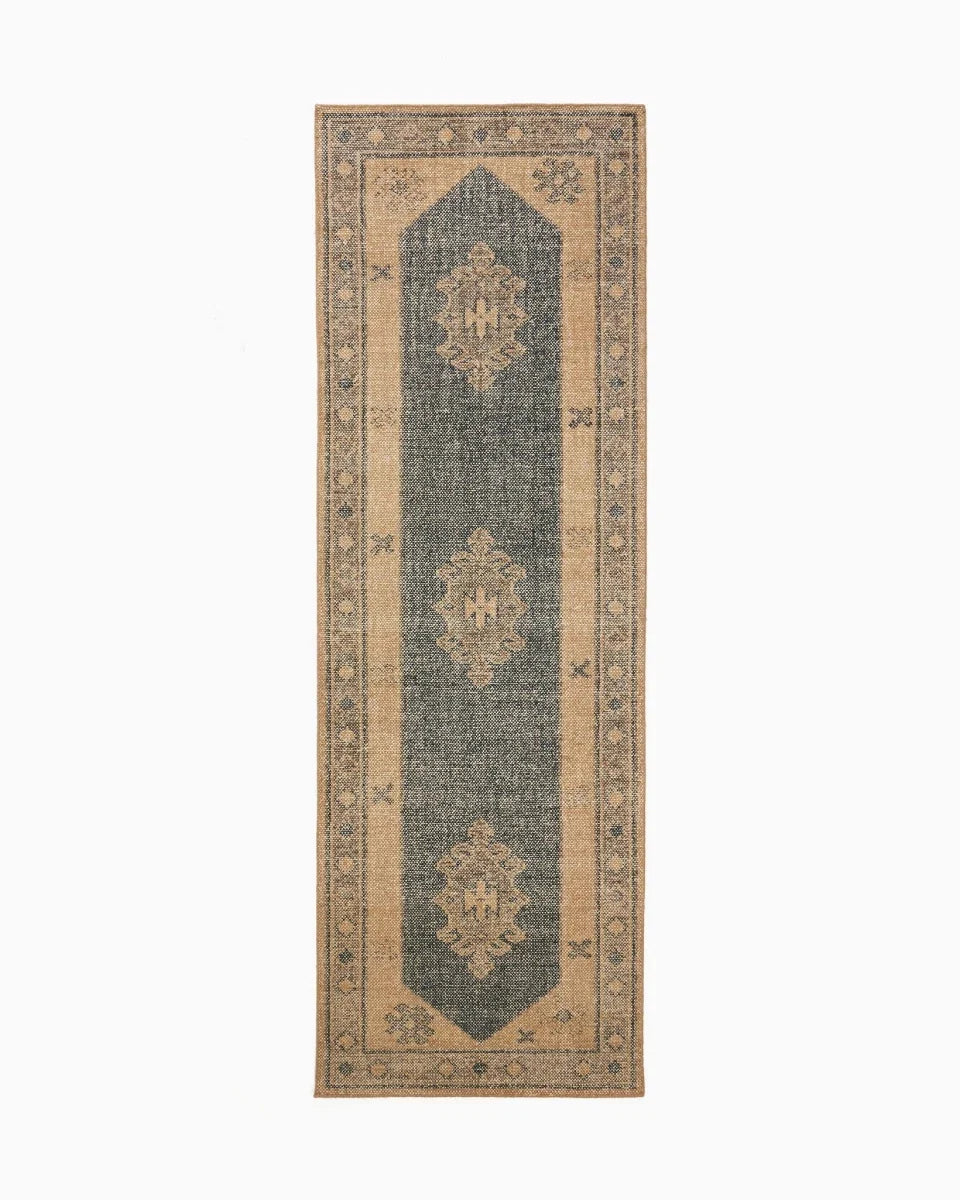 Samsa Hand Knotted Runner Rug