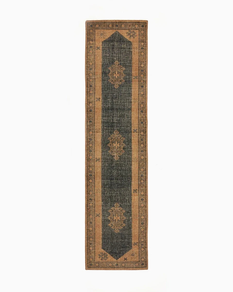 Samsa Hand Knotted Runner Rug