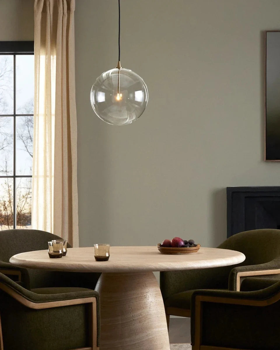 Glass Globe Pendant