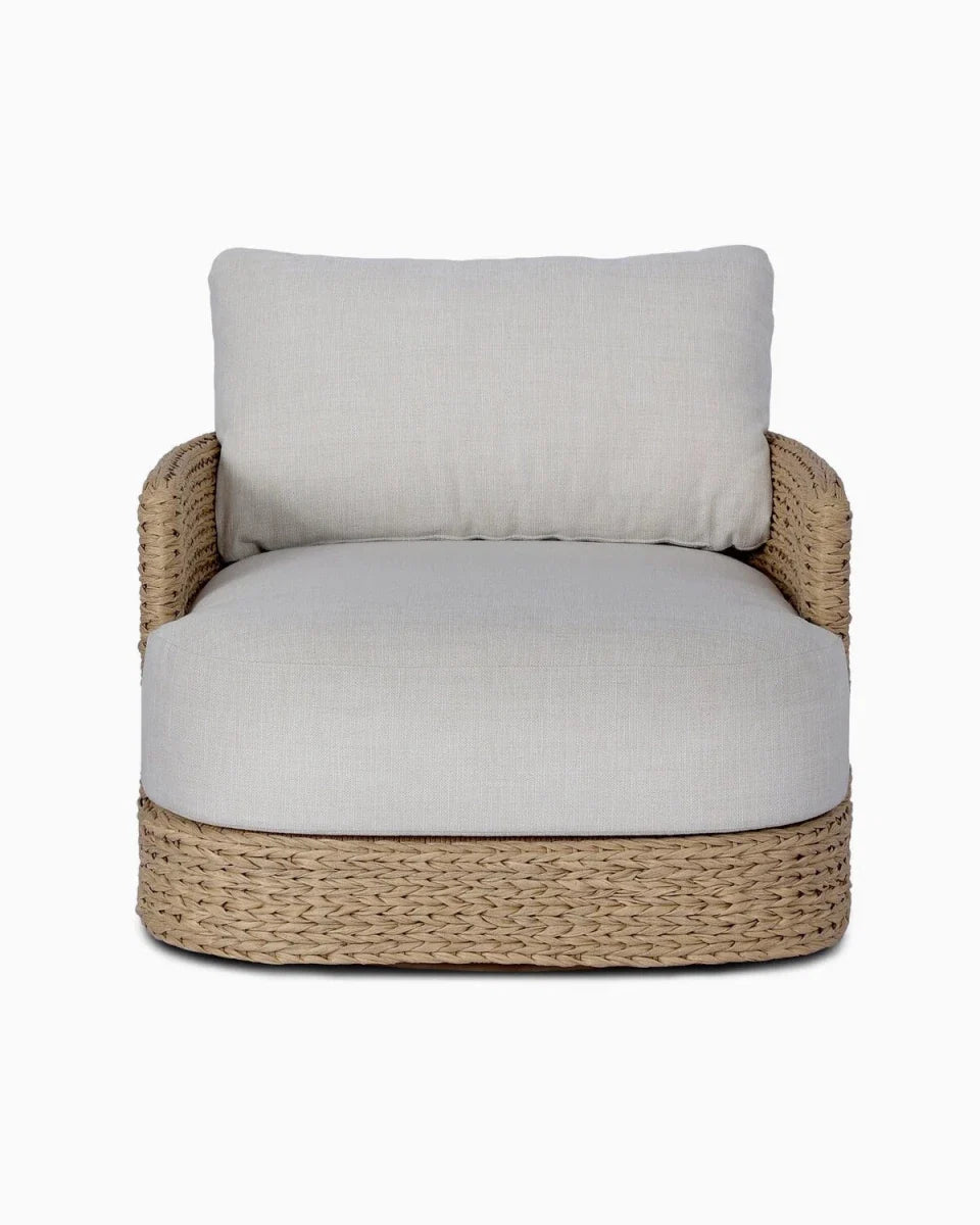 Caney Outdoor Swivel Chair
