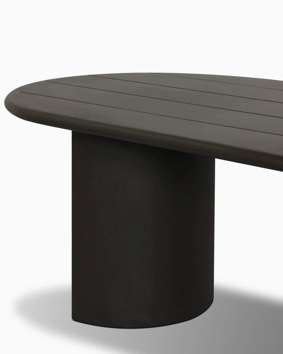 Paden Outdoor Metal Dining Table