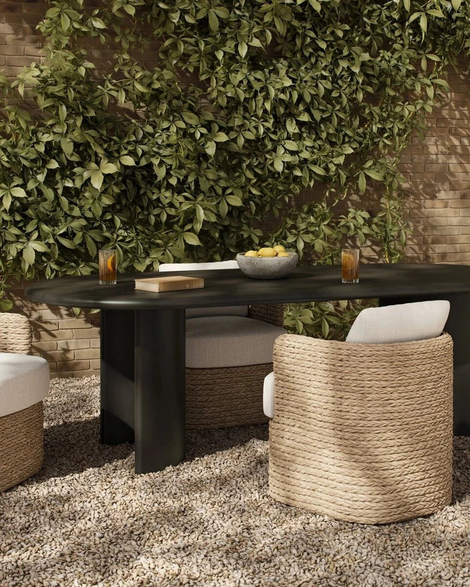 Paden Outdoor Metal Dining Table