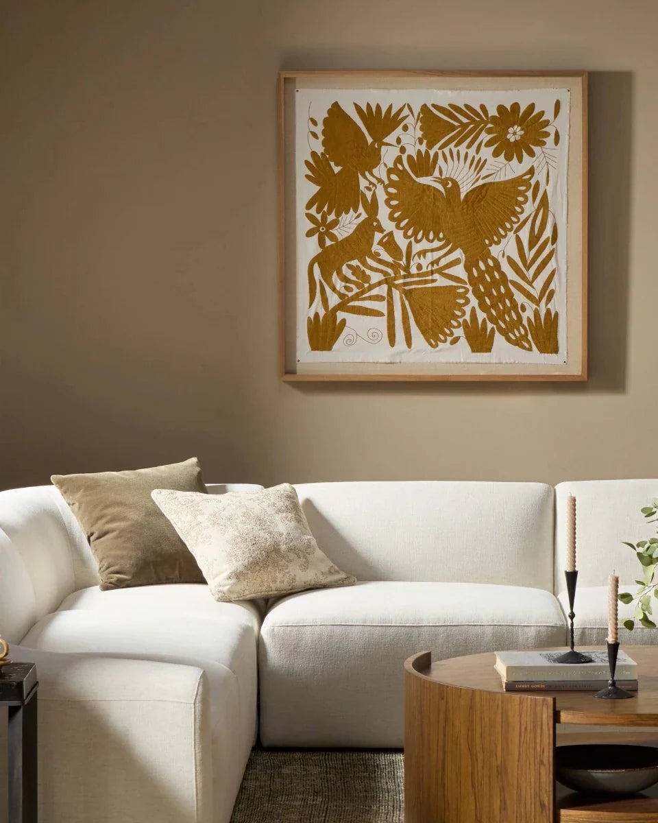 Otomi Framed Textile
