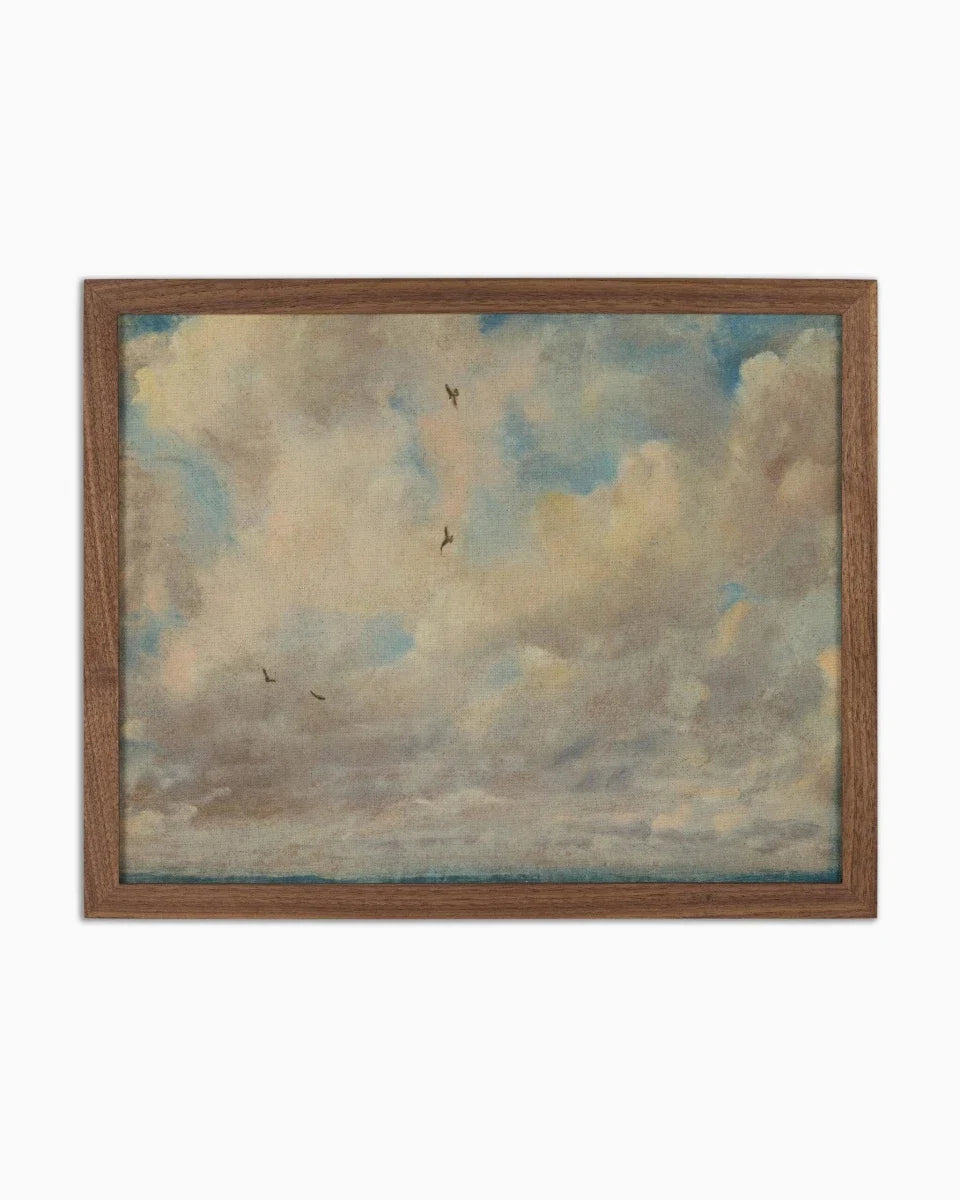 Cloud Study With Birds, 1821 by John Constable