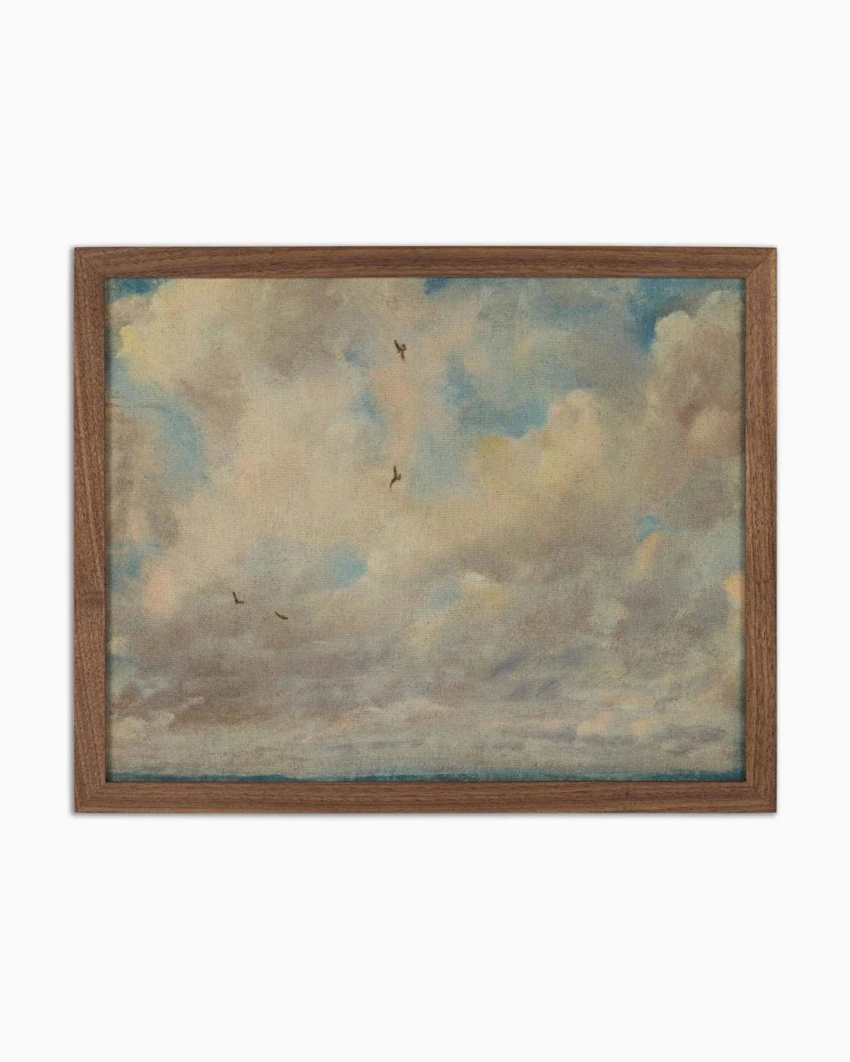 Cloud Study With Birds, 1821 by John Constable