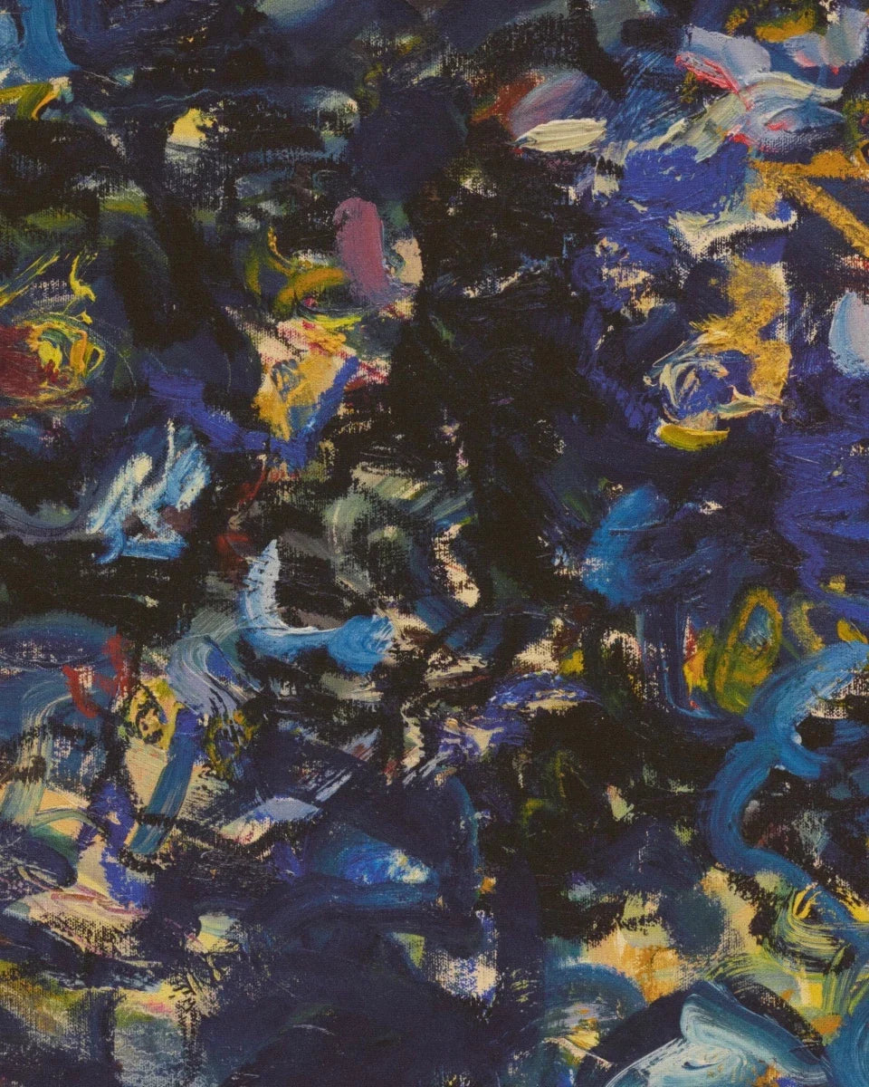 Blue Flowers by Lilia Orlova-Holmes