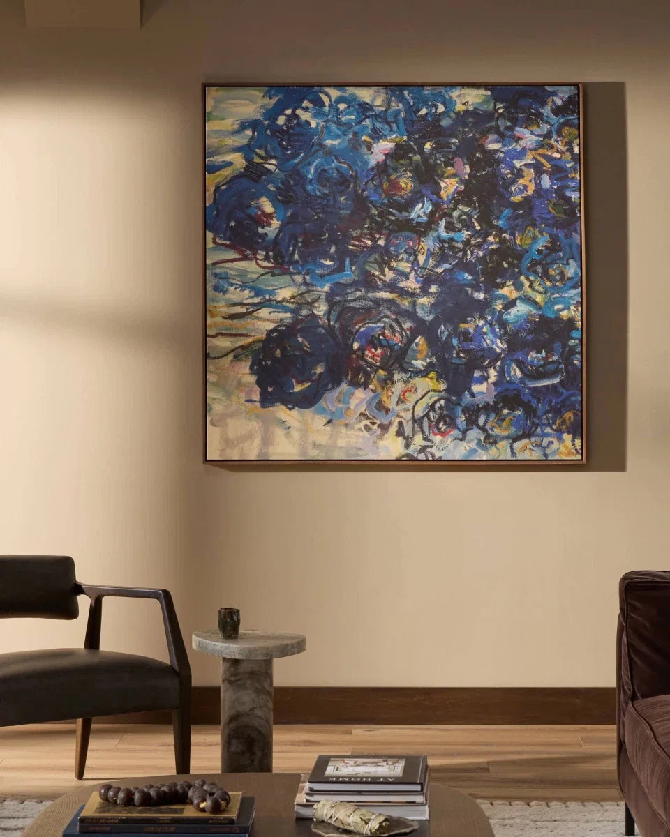 Blue Flowers by Lilia Orlova-Holmes