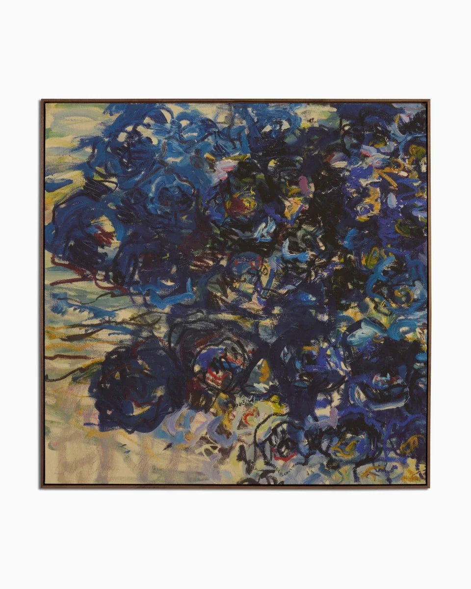 Blue Flowers by Lilia Orlova-Holmes