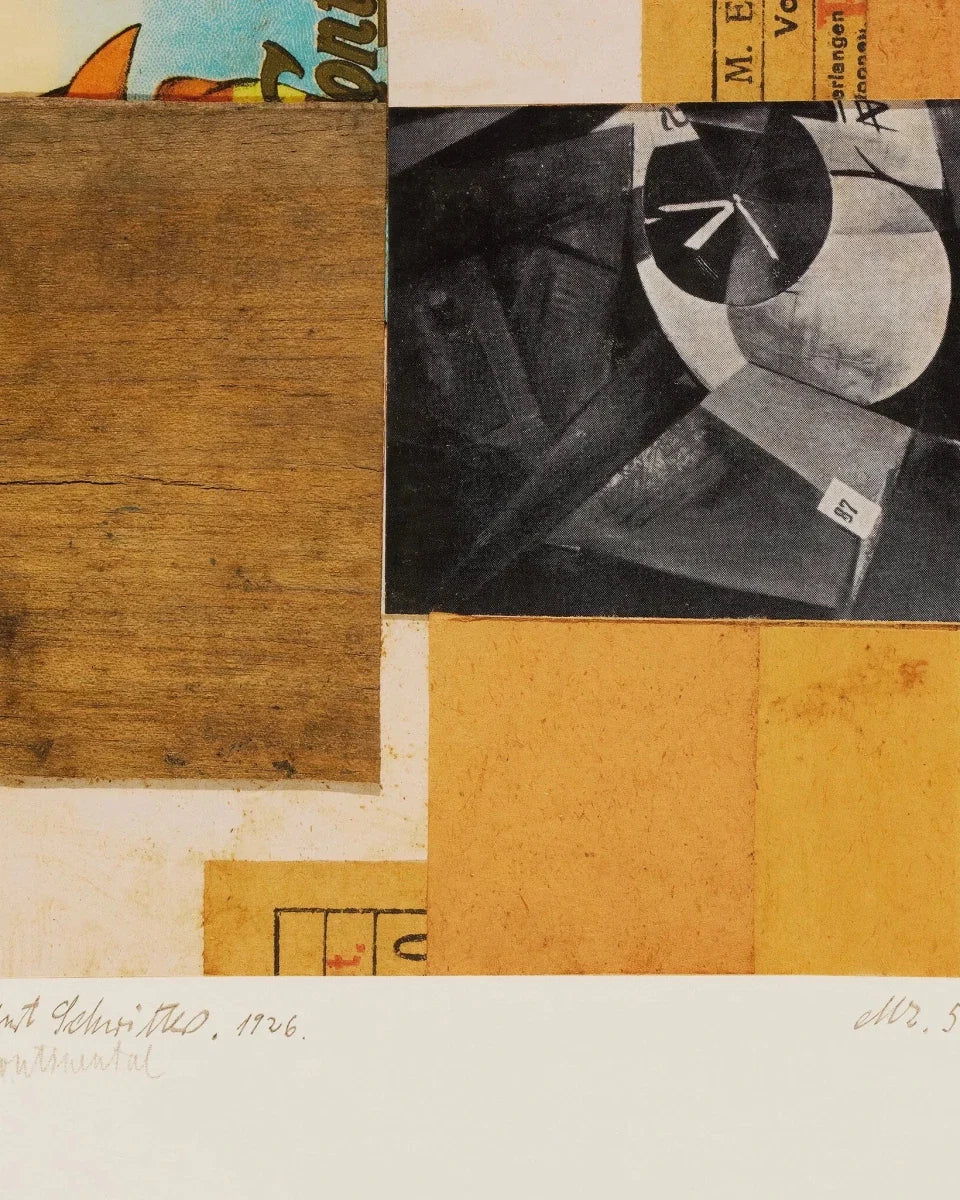 Continental Ephemera by Kurt Schwitters