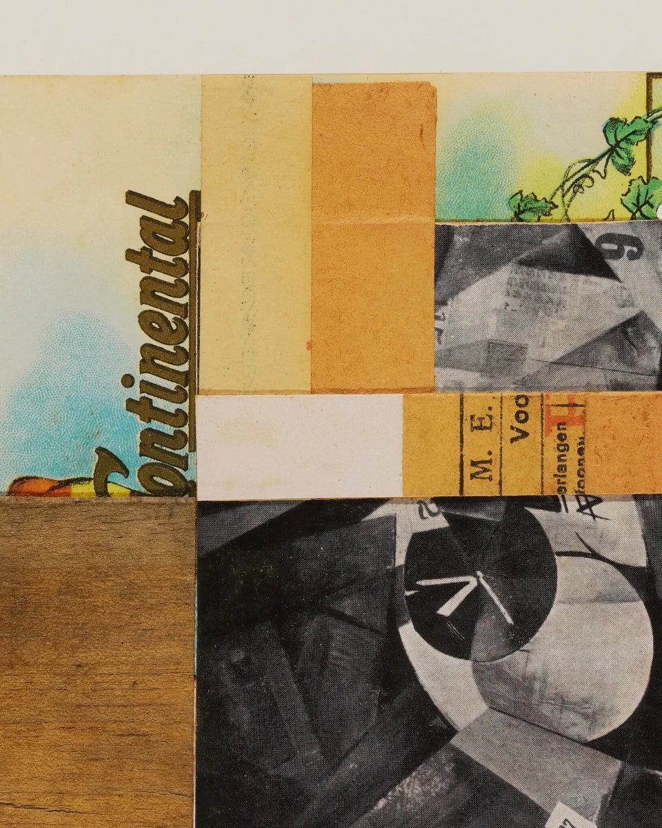 Continental Ephemera by Kurt Schwitters