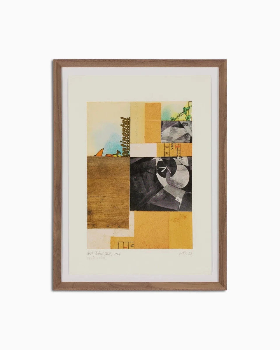 Continental Ephemera by Kurt Schwitters