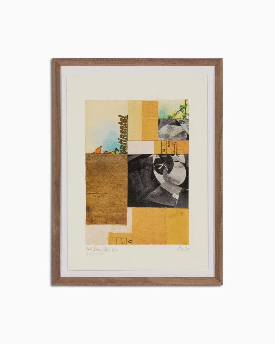 Continental Ephemera by Kurt Schwitters