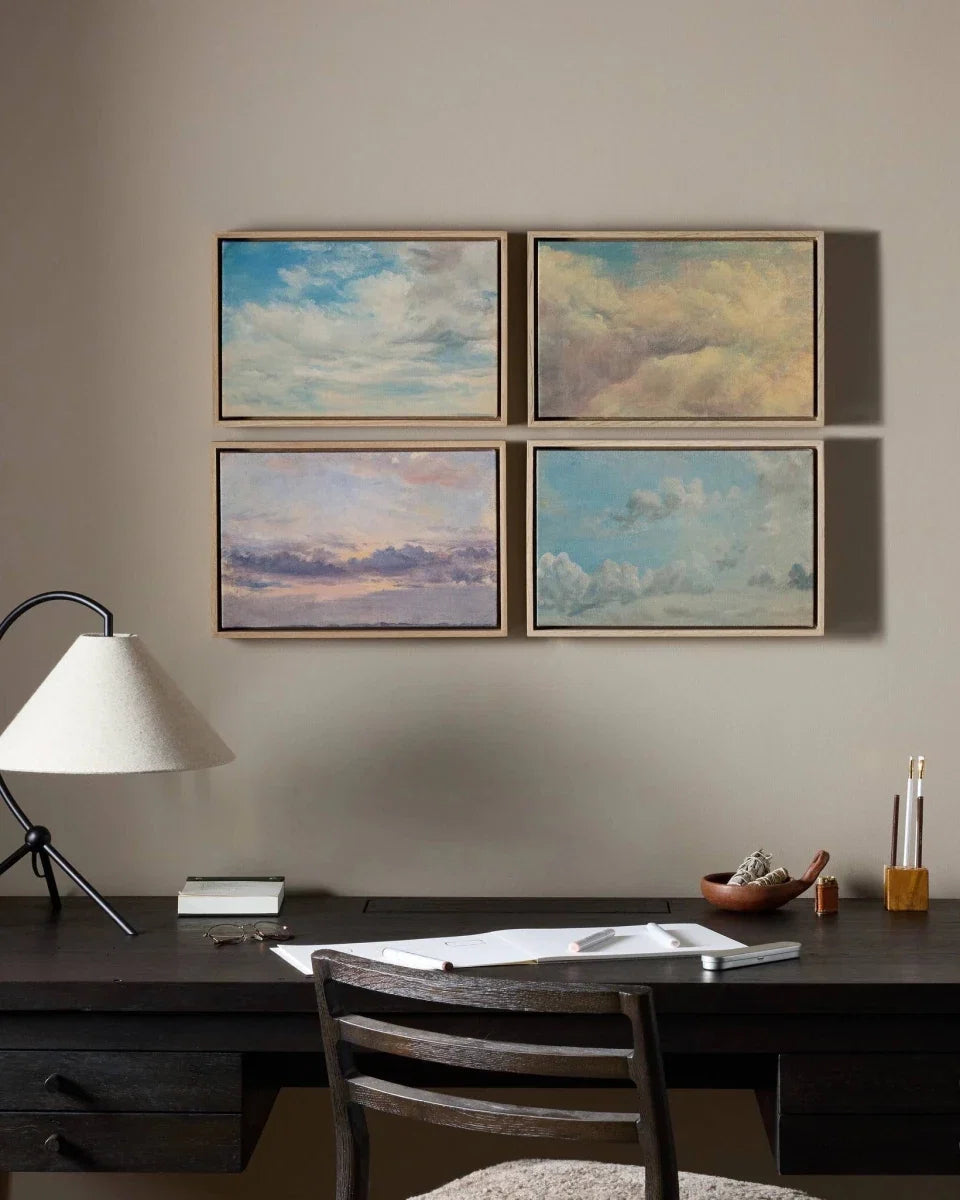 Cloud Study Set Of 4 by John Constable