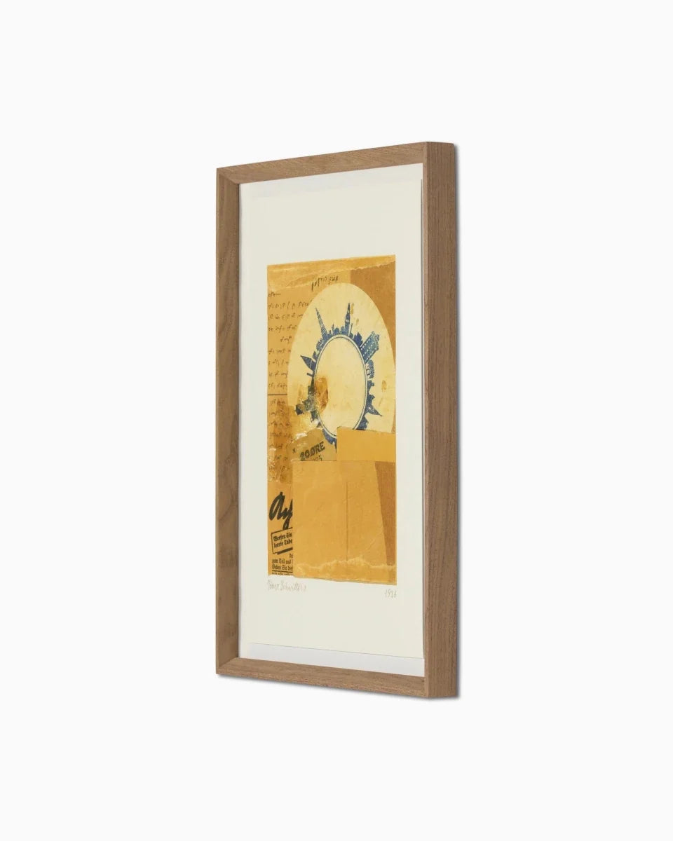 Continental Ephemera Set Of 6 by Kurt Schwitters