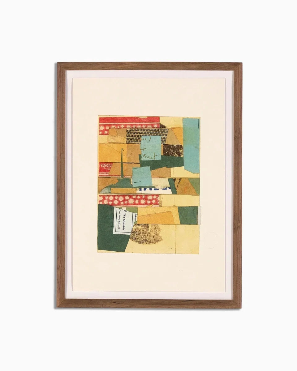 Continental Ephemera Set Of 6 by Kurt Schwitters