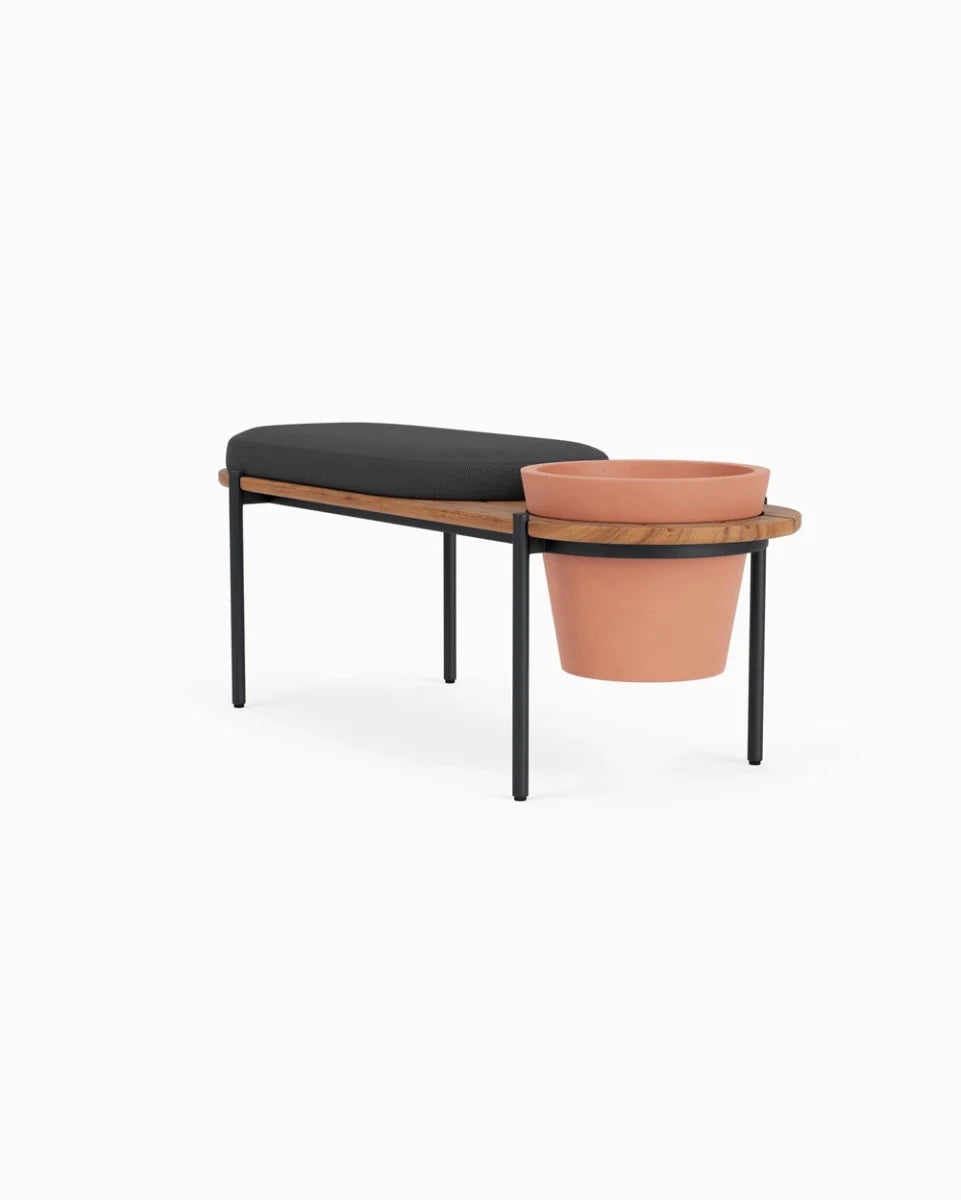 Outdoor Planter Bench