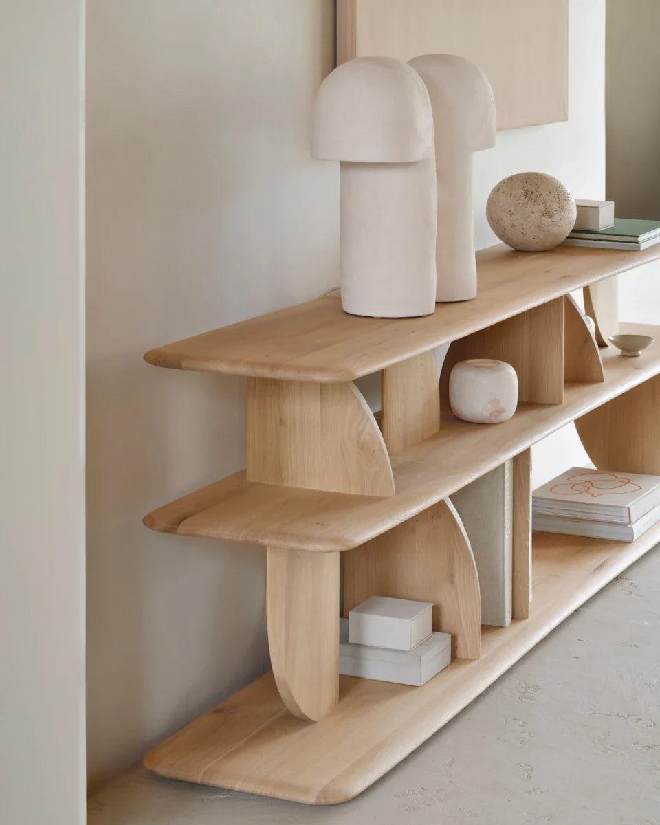 Geometric Sofa Console