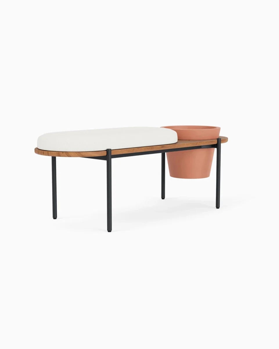 Outdoor Planter Bench