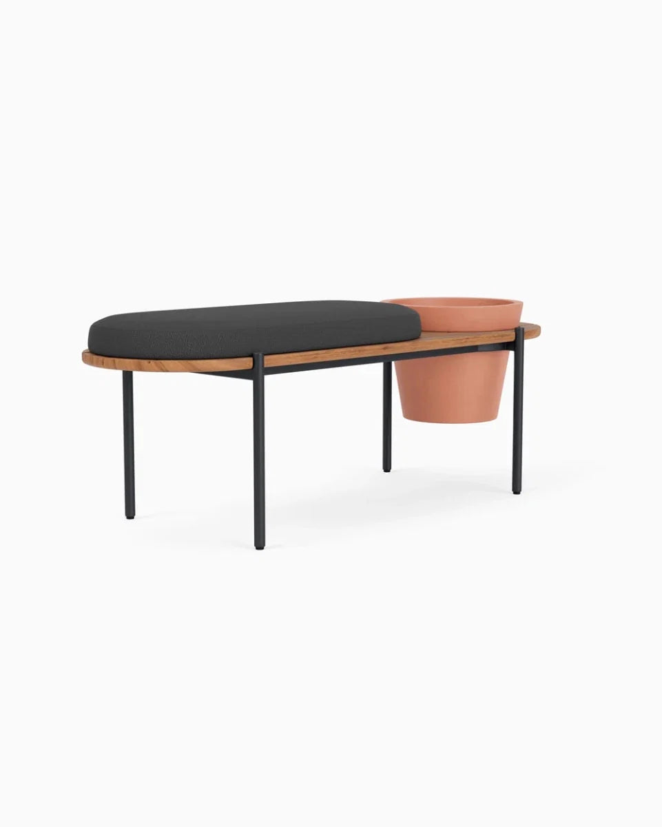 Outdoor Planter Bench