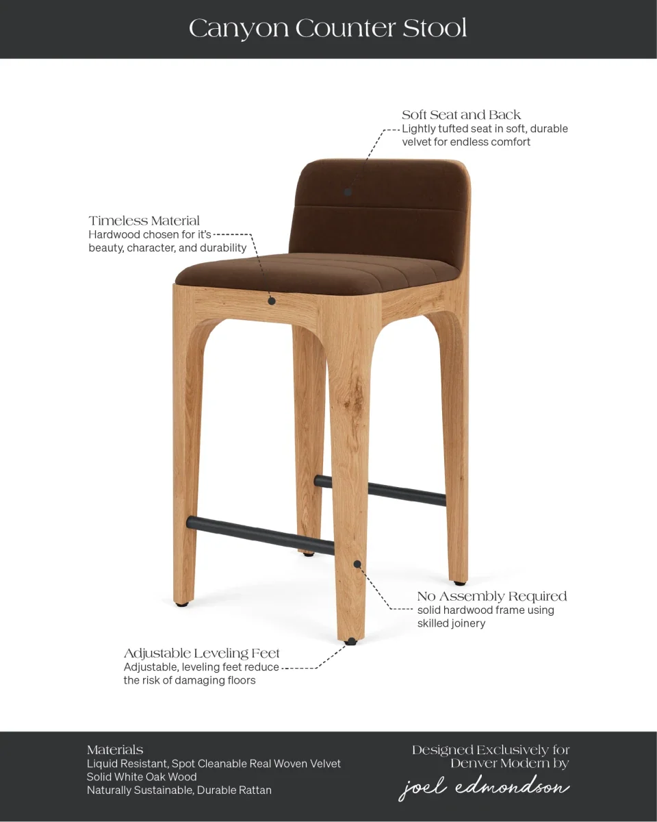 Canyon Counter & Bar Stool