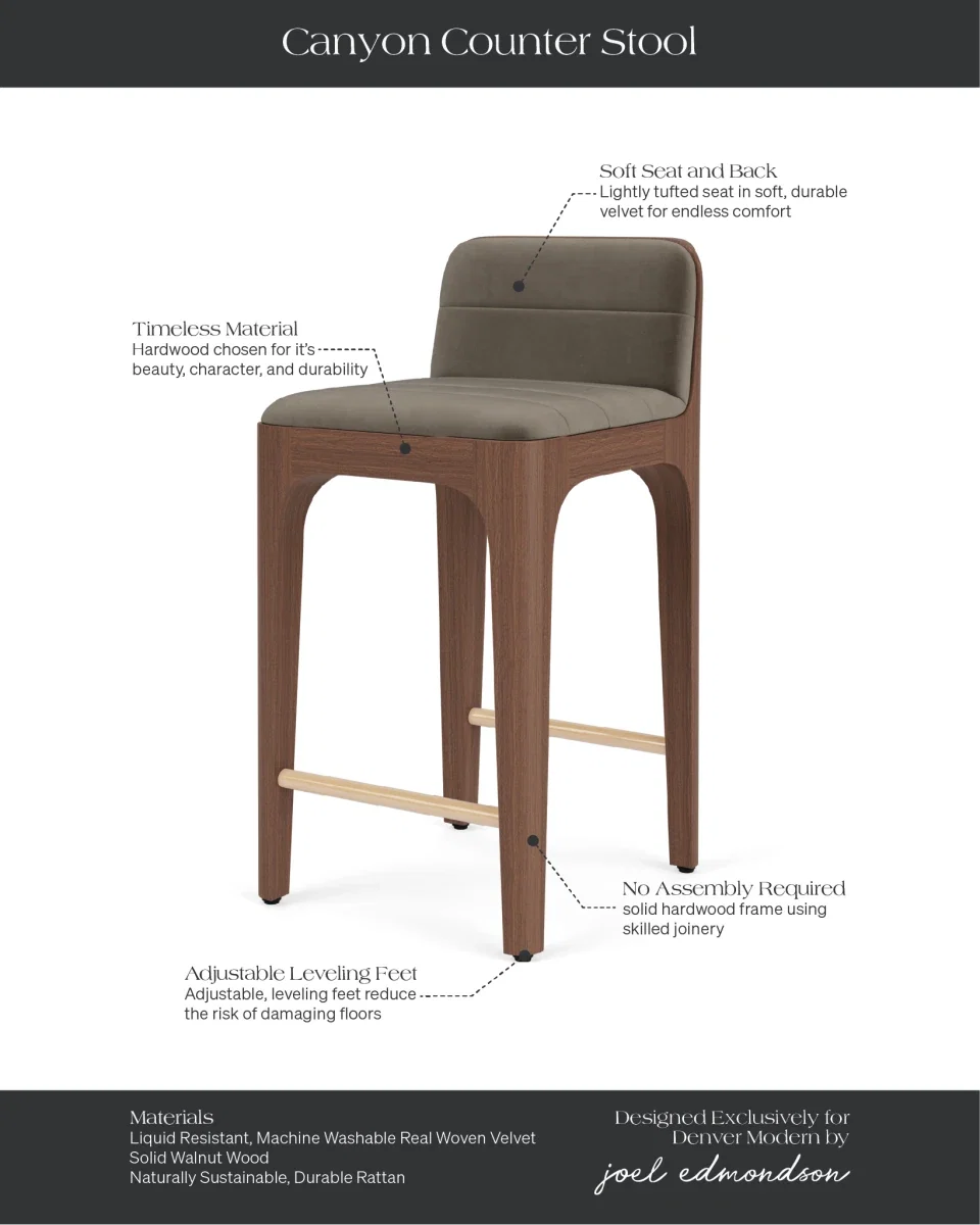 Canyon Counter & Bar Stool