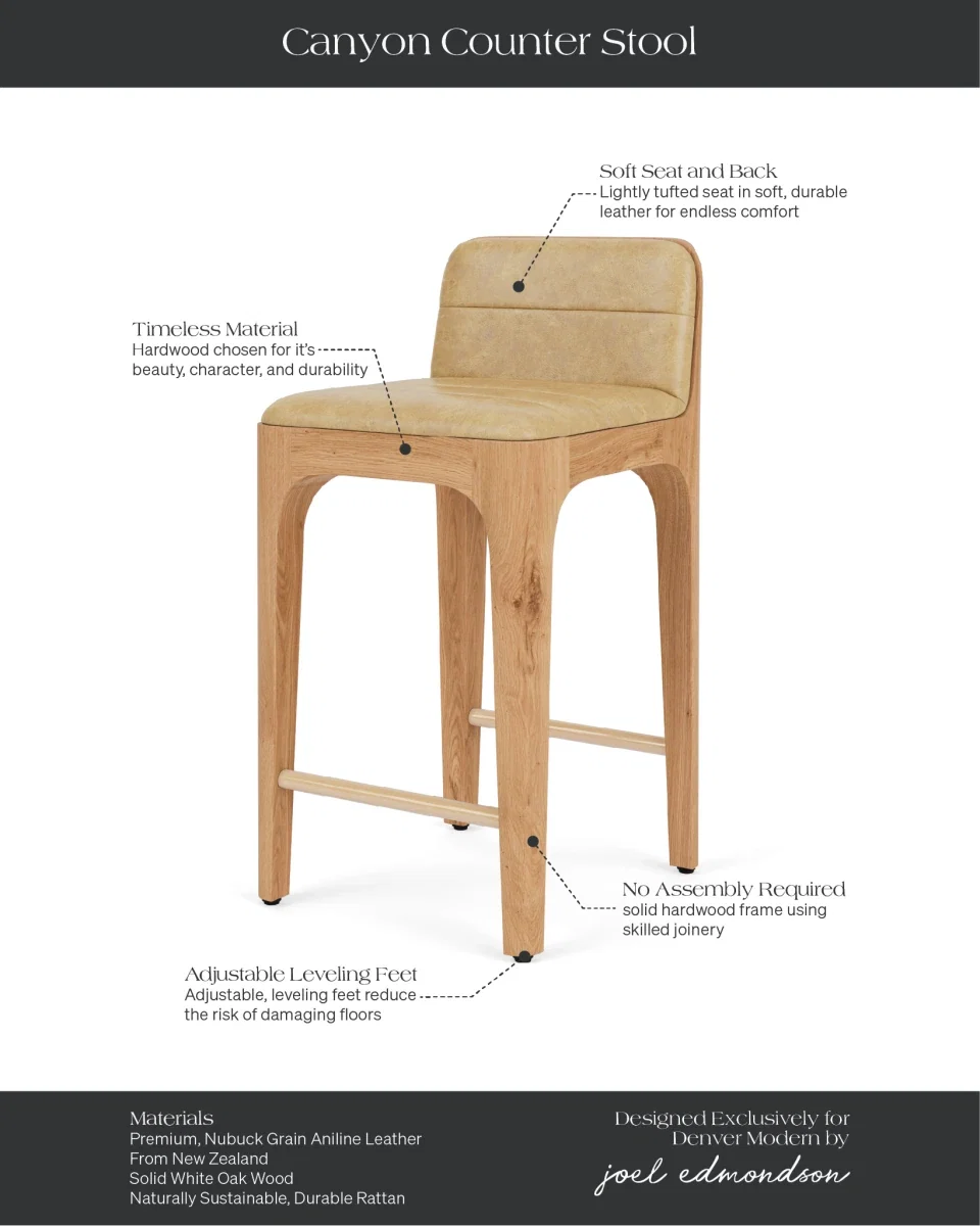 Canyon Counter & Bar Stool