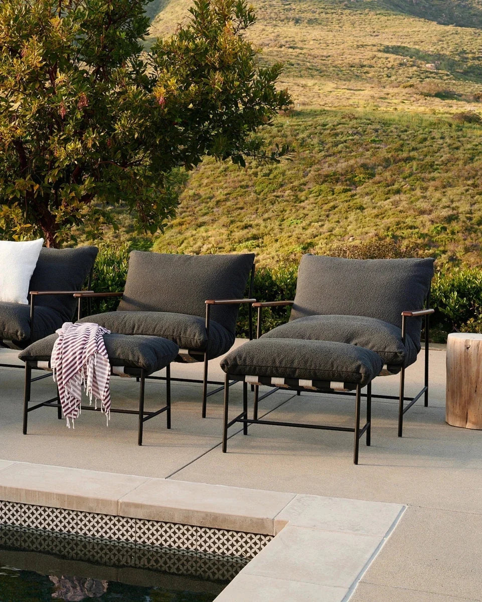 Outdoor Vail Ottoman