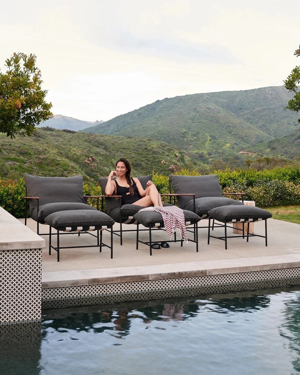 Outdoor Vail Ottoman